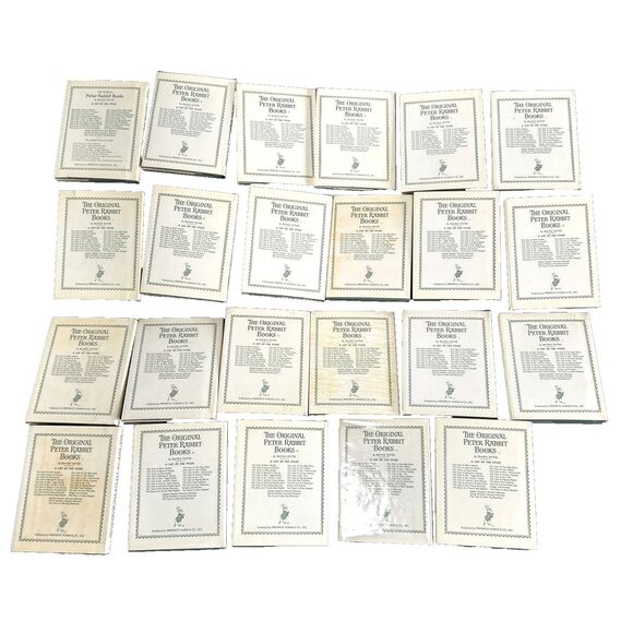 Beatrix Potter Peter Rabbit's LOT  23 Books Vintage Original Authorized Edition - Picture 5 of 16